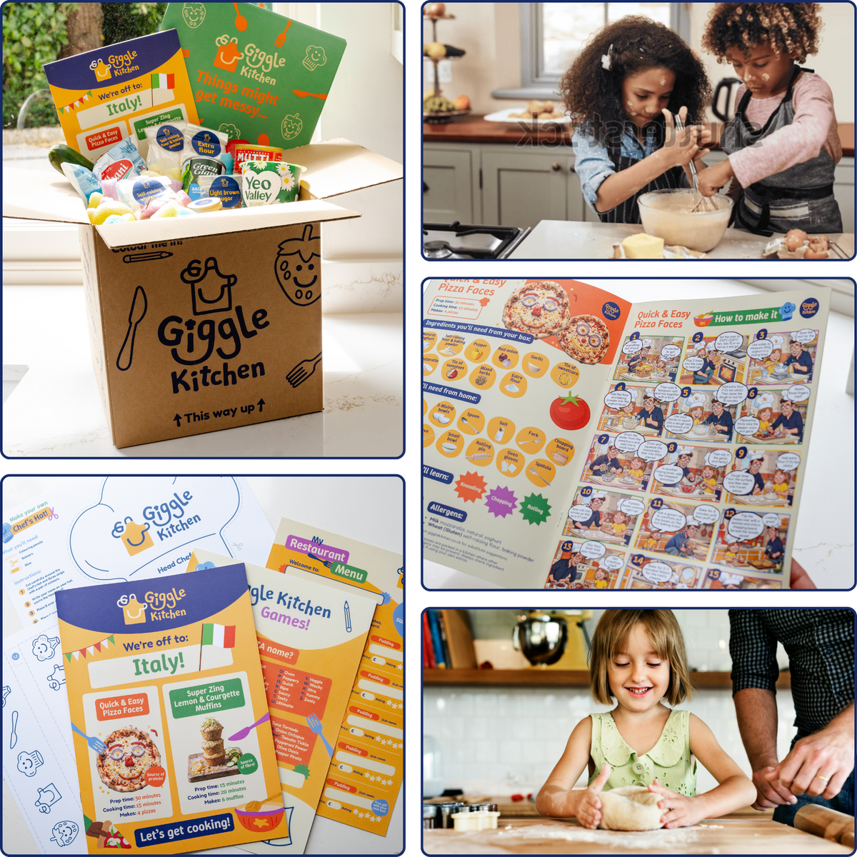 Kids recipe kits